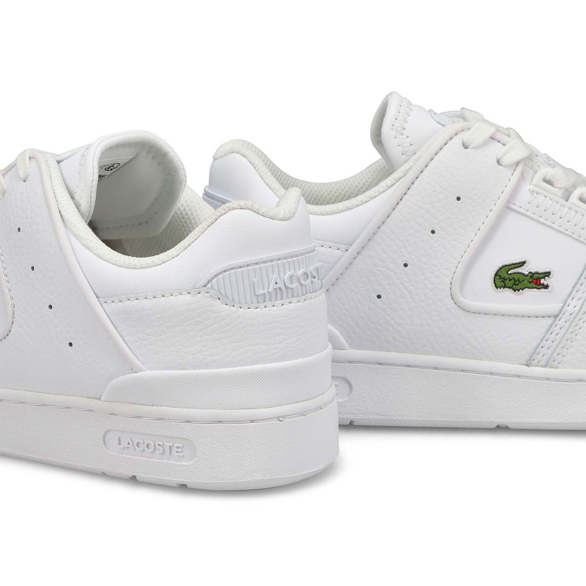 Lacoste Women's Court Cage Leather Sneaker - | SoftMoc.com