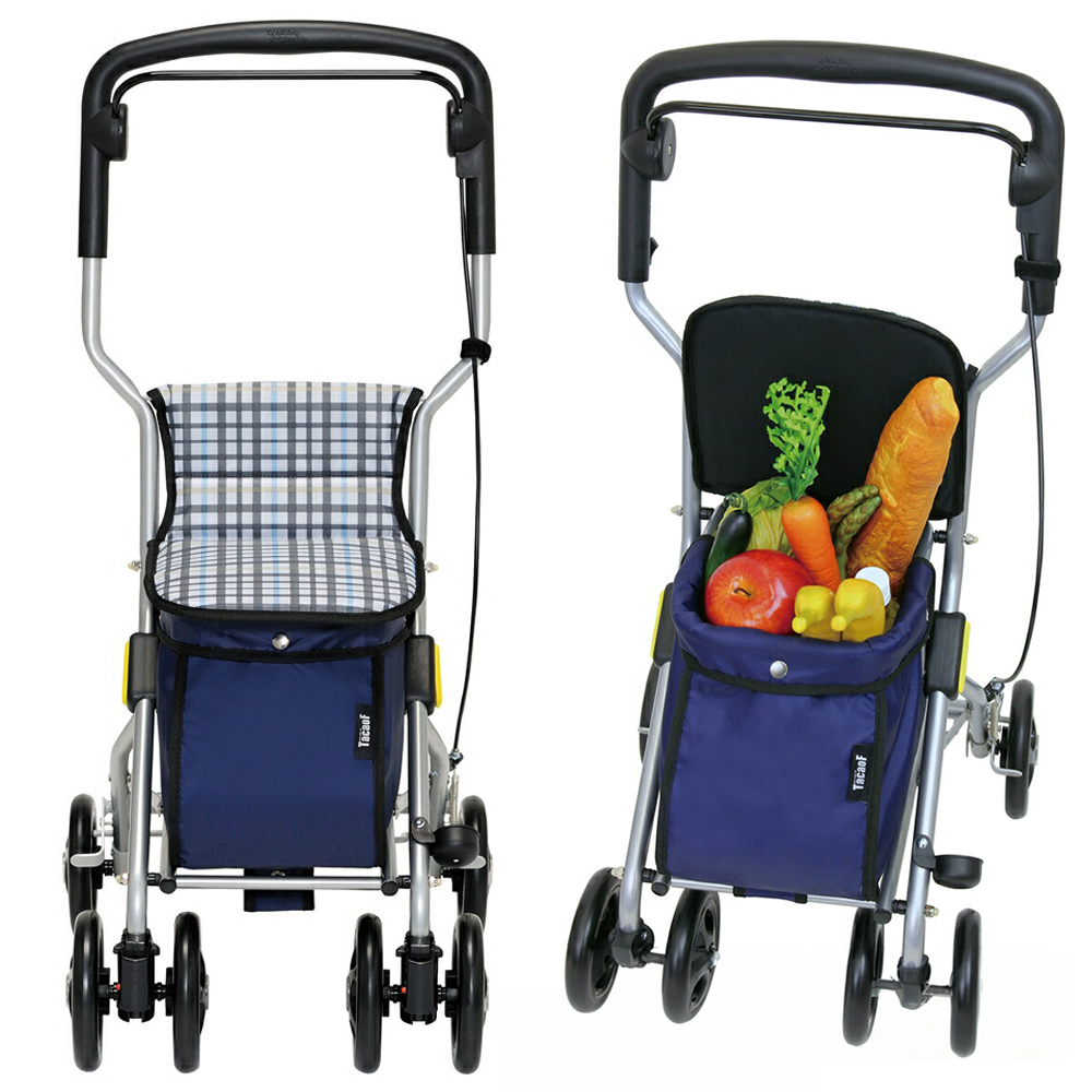 幸和製作所 TacaoF ルミド ミドルタイプ チェックブラック シルバーカー