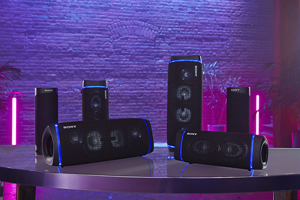 SRS-XB23 特長 : 便利機能 | アクティブスピーカー／ネックスピーカー