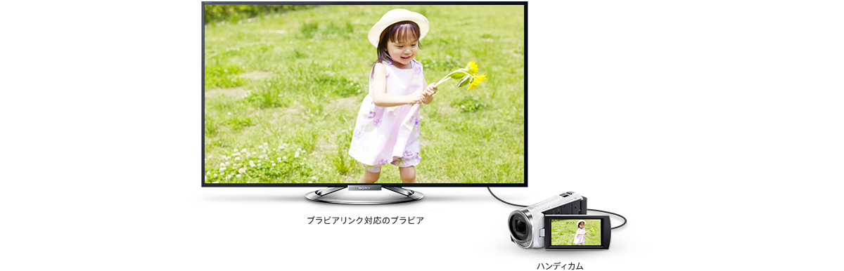 HDR-CX485 特長 : 撮った映像をかんたん管理 | デジタルビデオカメラ