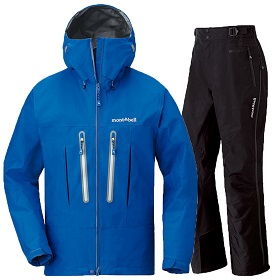 montbell/モンベル/冬季アルパイン用ハードシェル上下セット（メンズ