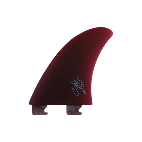 Captain Fin Co - Jeff McCallum Quad Pivot - Medium - Red (Snap-In