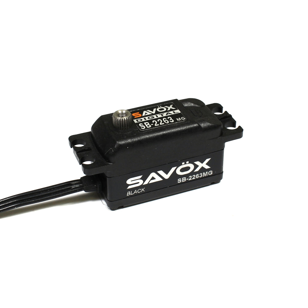 Black Edition Low Profile Brushless Digital Servo – Savox USA