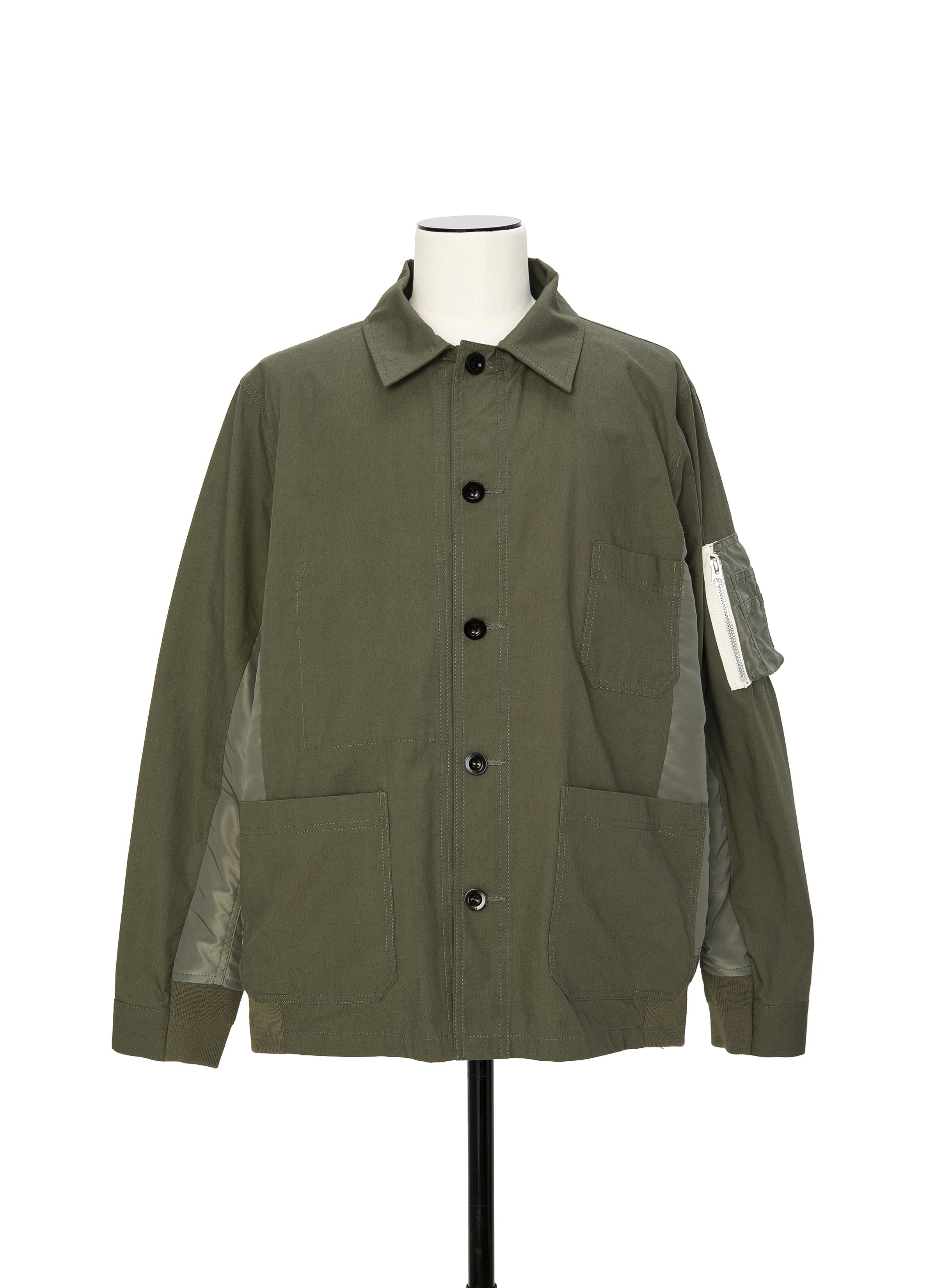 Cotton Nylon Oxford Jacket | sacai Official Store サカイ オフィシャル