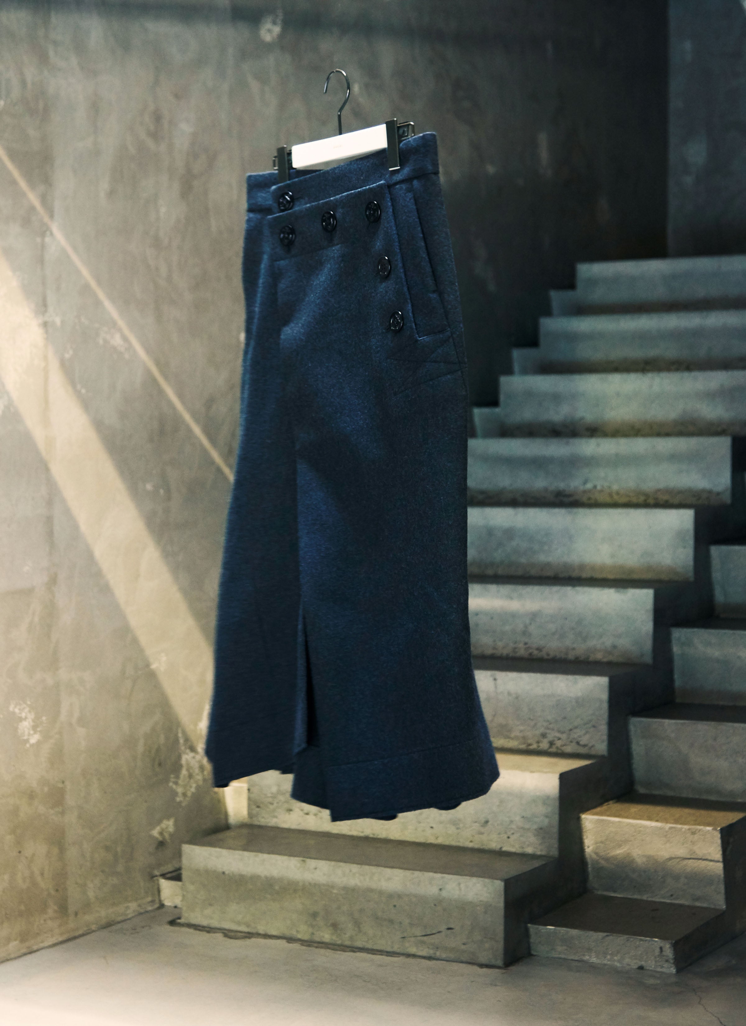 Wool Melton Skirt | sacai Official Store サカイ オフィシャル