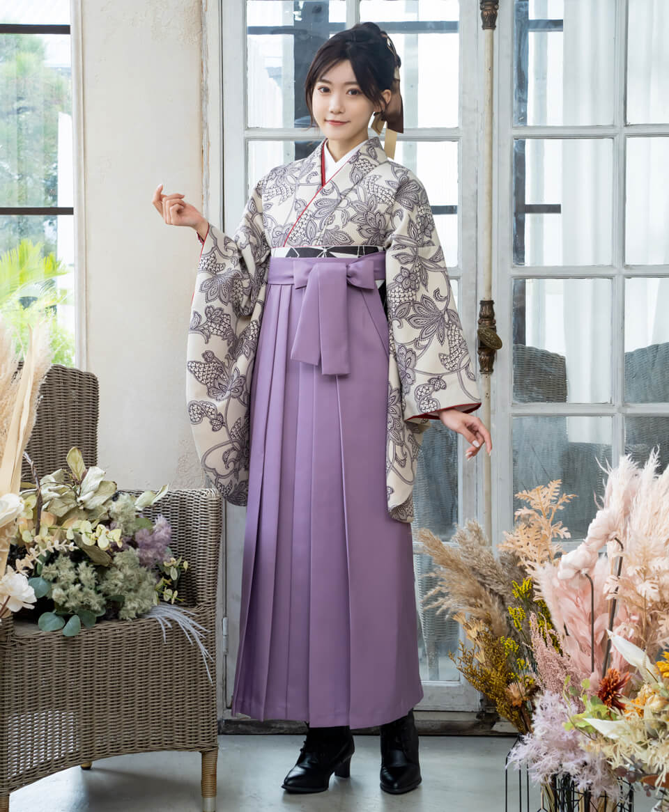 レンタル着物BBB493×袴SKP957 | 【京都さがの館】卒業式袴レンタル