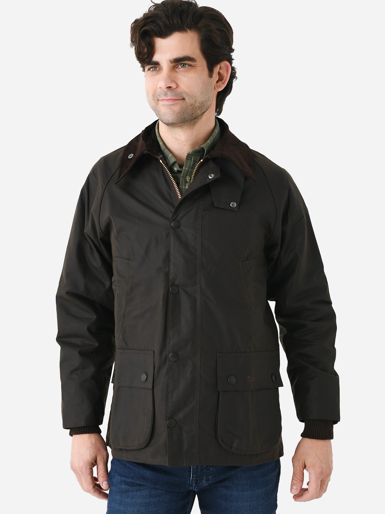 Barbour Men's Classic Bedale Wax Jacket – Saint Bernard