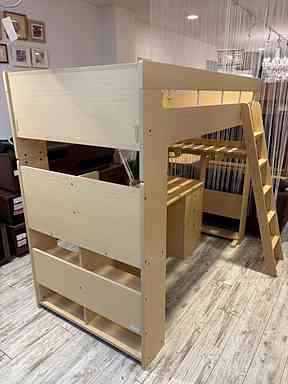 中古品】 コイズミ KOIZUMI ロフトベッド デスク付き 買取しました