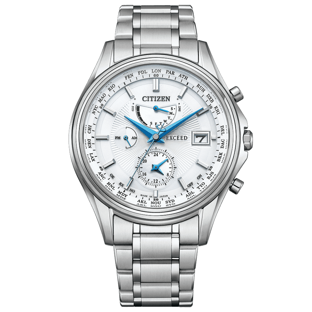 Citizen Exceed Eco-Drive Radio 45th Anniversary Pair Model AT9130