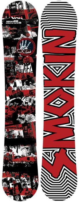 SMOKIN SUPERPARK WIDE MTX SNOWBOARD – Salty Peaks Snowboard Shop