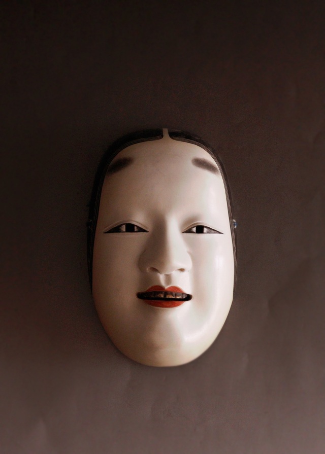 小面 能面 お面 能狂言 木彫