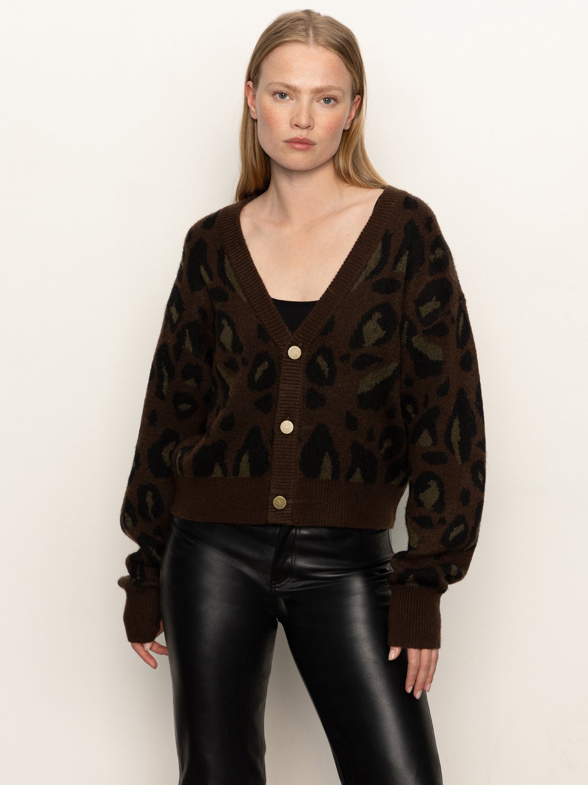 Meow Cardi Kitty Camo - Sanctuary Clothing