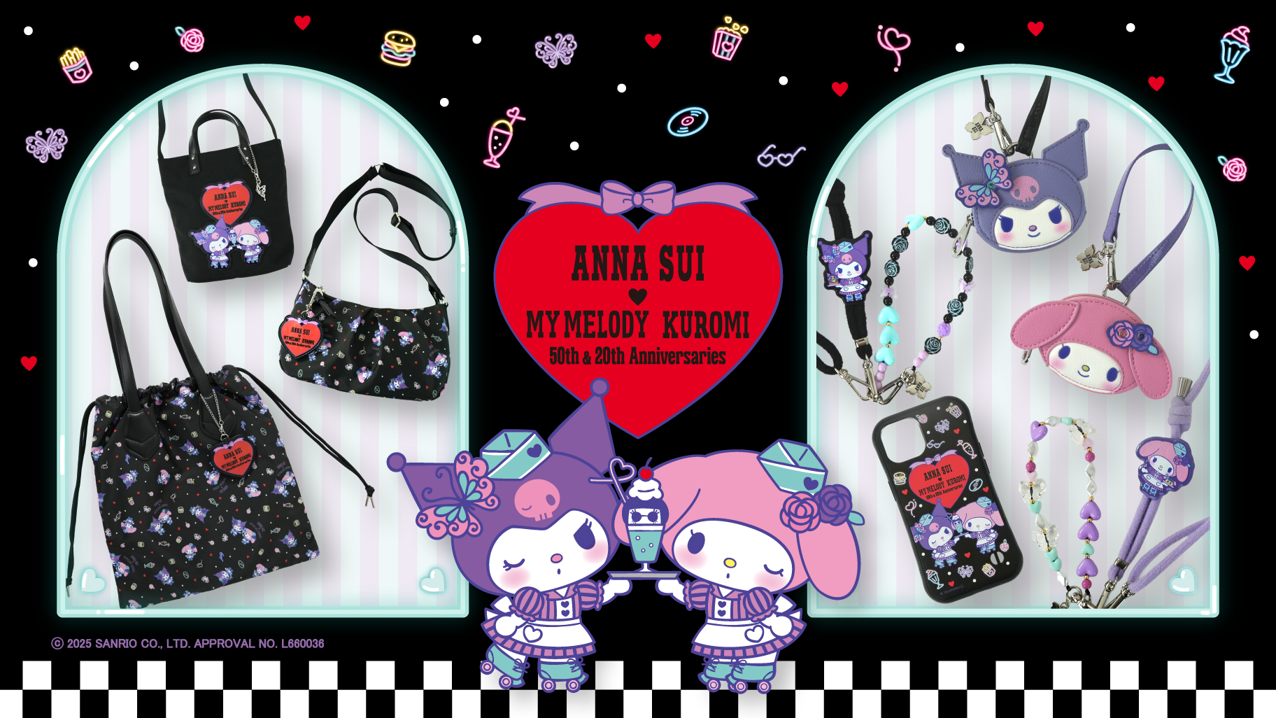 ANNA SUIからマイメロディ50周年＆クロミ20周年を記念したコラボ