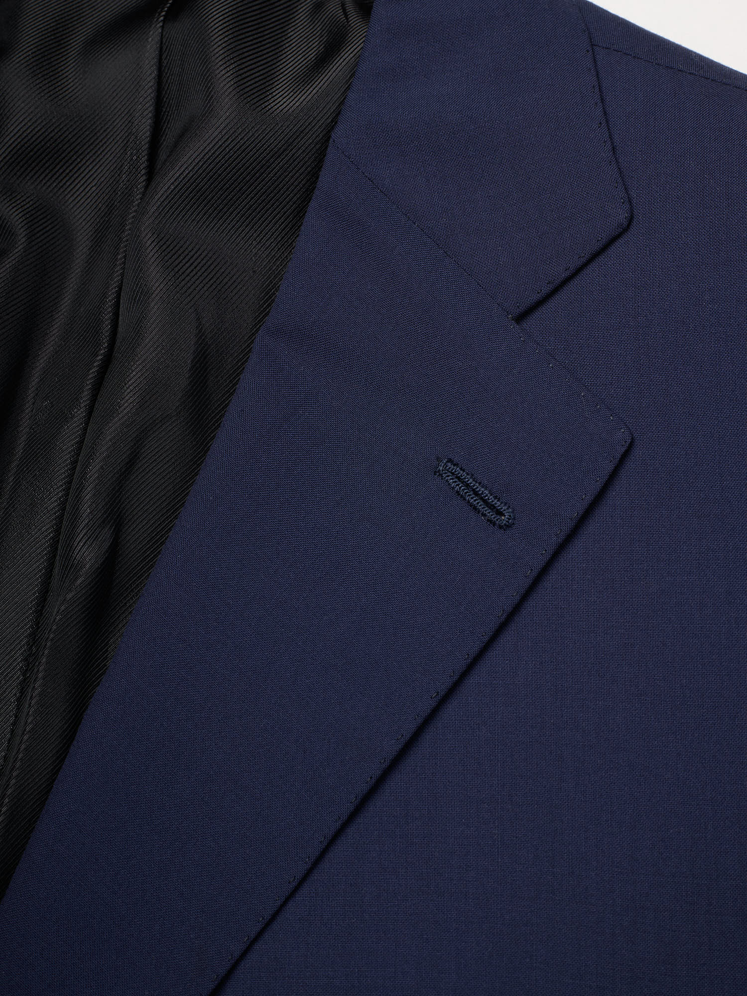 CESARE ATTOLINI Napoli Handmade Navy Super 160's Blazer Jacket EU 54 U