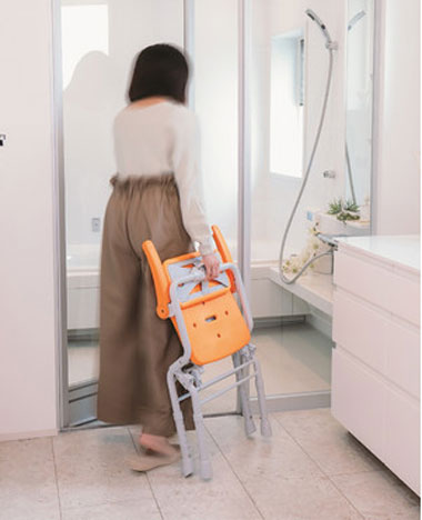 パナソニック ユクリアAir シャワーチェア ミドルSPワンタッチ