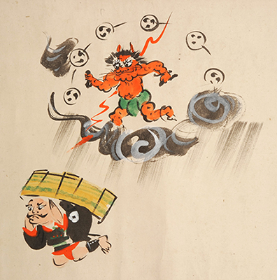 メインビジュアルと大津絵 | 成安造形大学