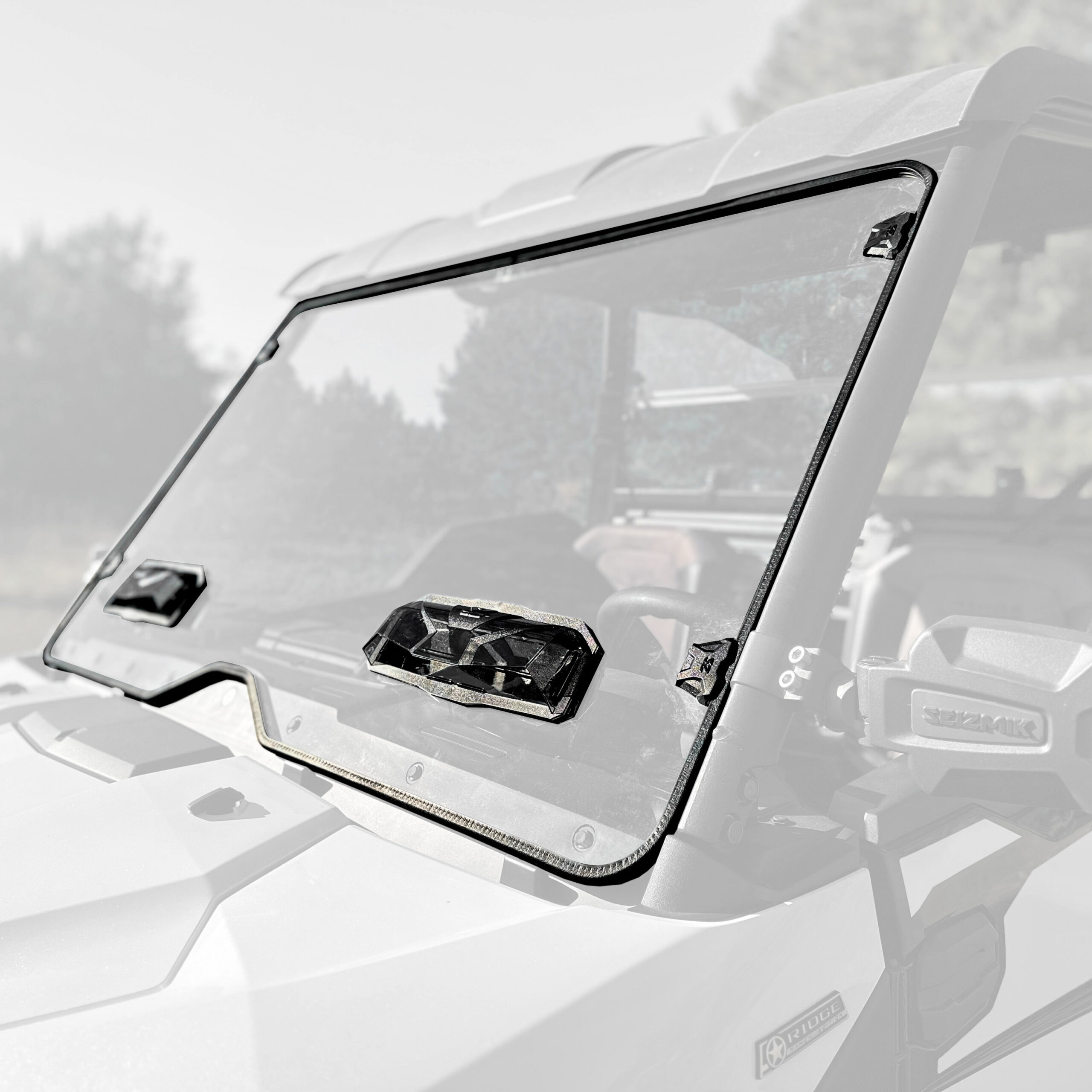 Seizmik Toolless Versa-Vent Scratch Resistant Hard Coated