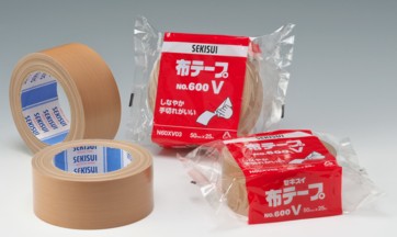 包装梱包用布粘着テープ｜布テープ No.600V｜セキスイ・パック