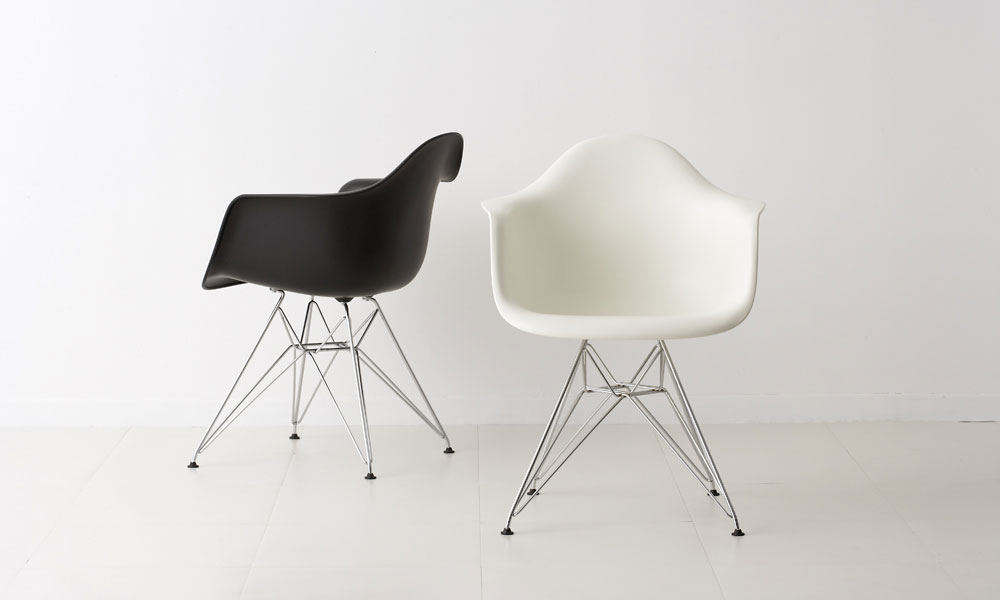 シェルアームチェア DAR / ブラックHerman Miller（ハーマンミラー