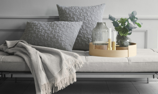 AJクッション 60×40cm / ヴェルティゴ ライトグレーFRITZ HANSEN