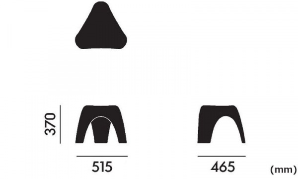 エレファントスツール ブラックVitra（ヴィトラ） | 公式通販 家具