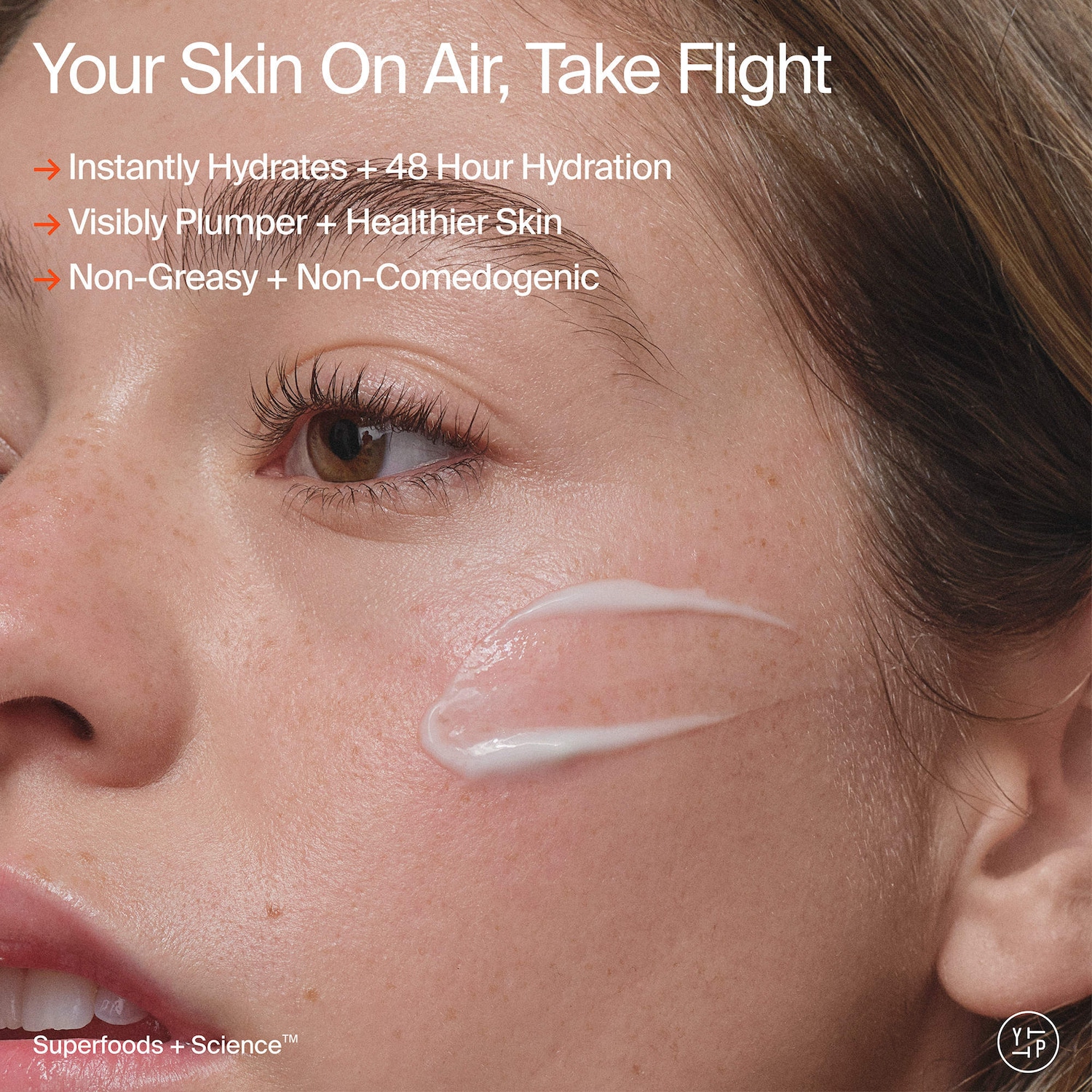 Superfood Air-Whip Moisturizer with Hyaluronic Acid - Youth To The