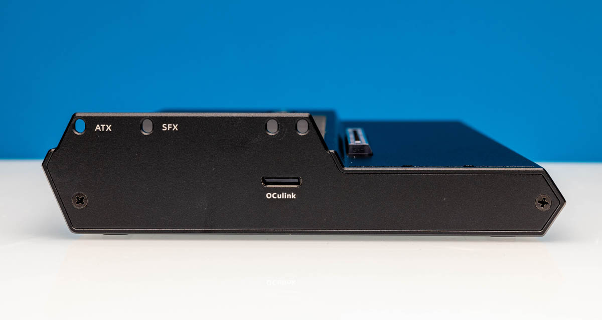 Minisforum DEG1 Oculink EGPU Oculink Side - ServeTheHome