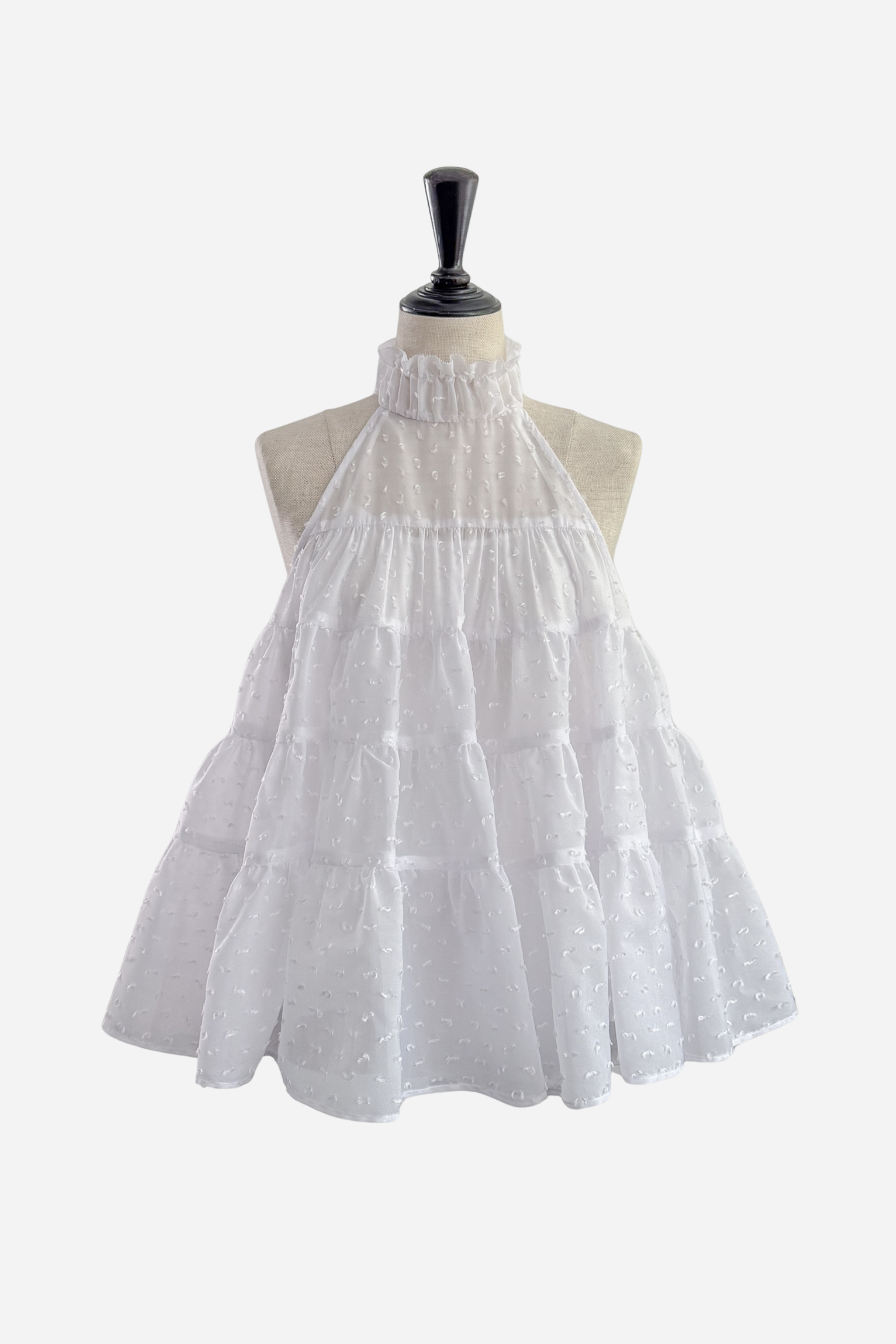 airy dot flare tops – shéller / シェリエ