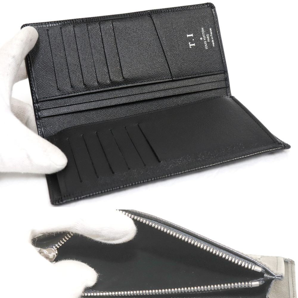 財布 ルイヴィトン ポルトフォイユ・ブラザ(M60622,旧型)エピ/ネーム入り