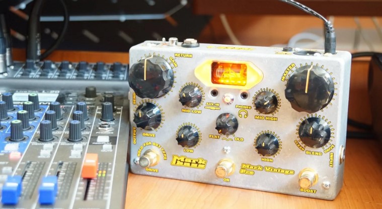 プリアンプ】Markbassから真空管“12AX7”を内蔵したプリアンプ“Mark