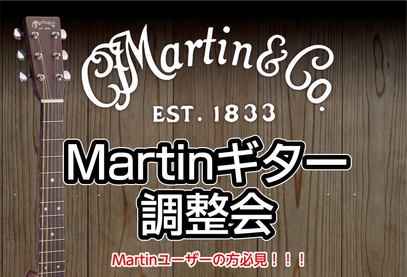 マーチン点検会＆フェア】憧れのあのアコースティックギター≪Martin