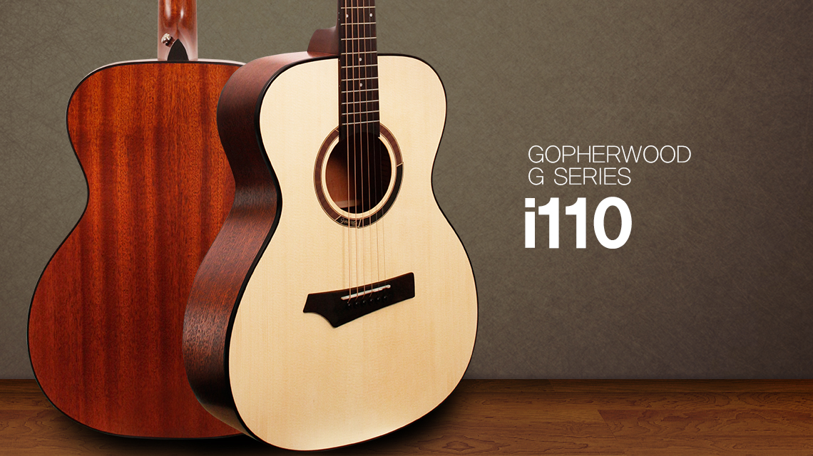 韓国が拠点のブランド！【Gopherwood Guitars】 のアコースティック