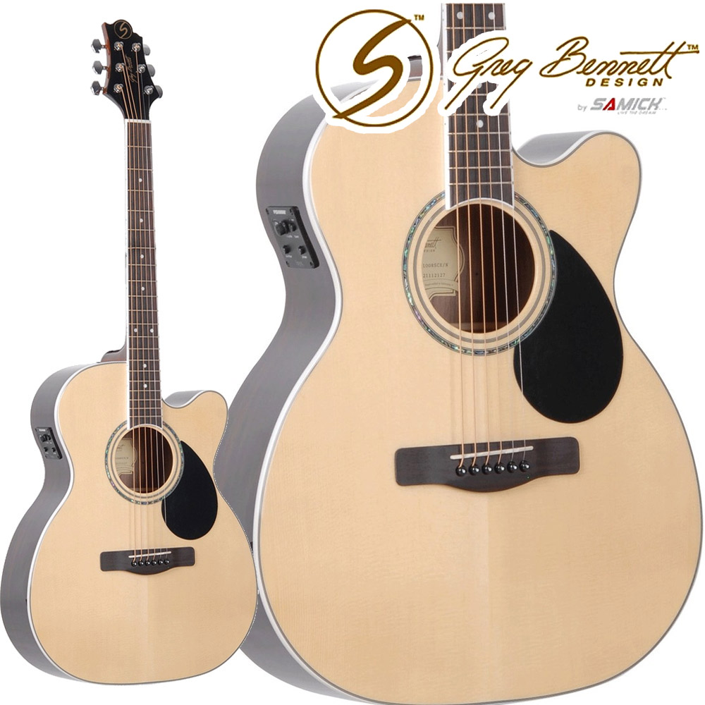 ギター】Greg Bennett(グレッグベネット) 「GOM-100RSCE」「GD-100RSCE