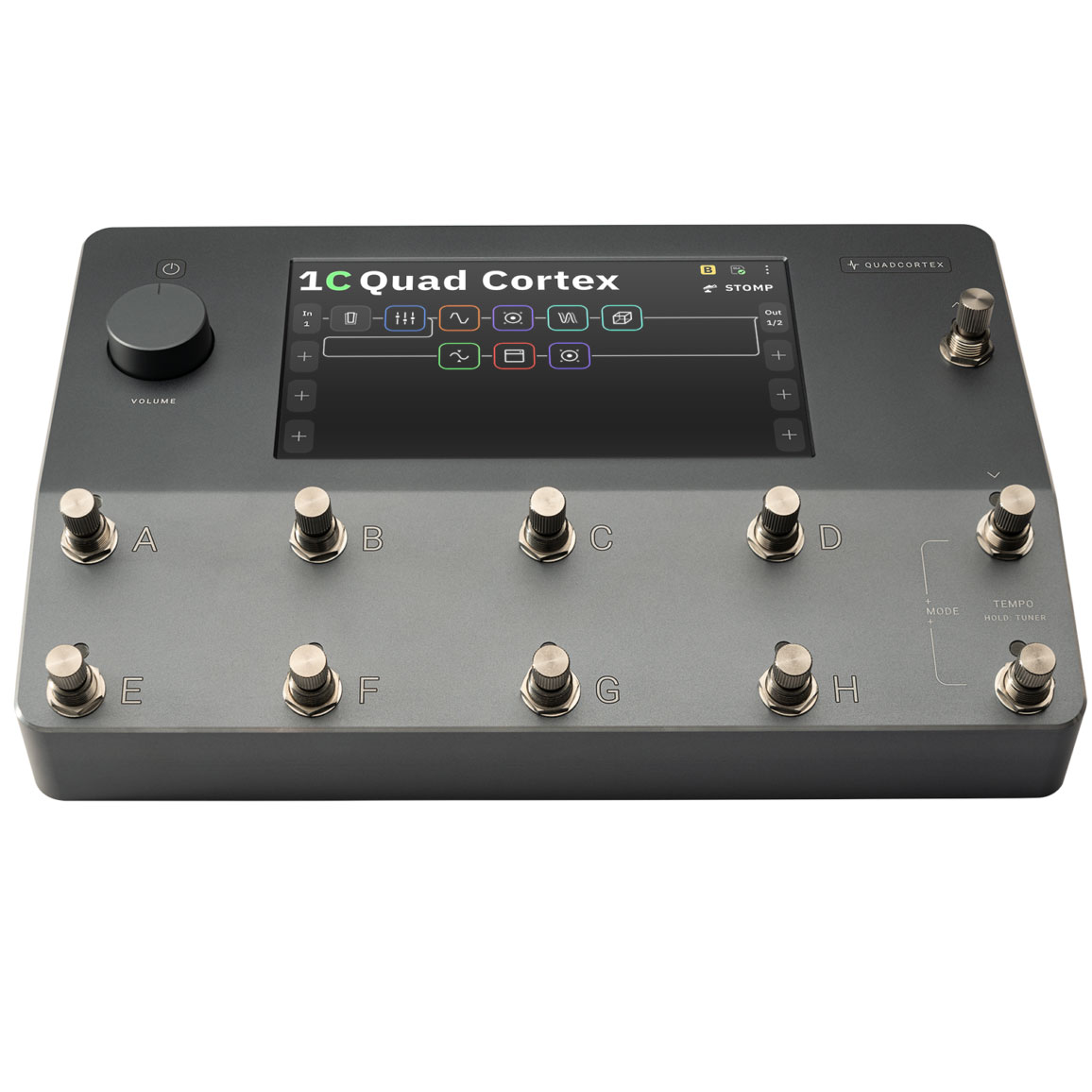 コンパクトでパワフルなフロア型モデラー！【Neural DSP】Quad Cortex