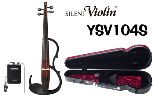 YAMAHAサイレントバイオリン「YSV104S」は自宅練習に最適！｜島村楽器