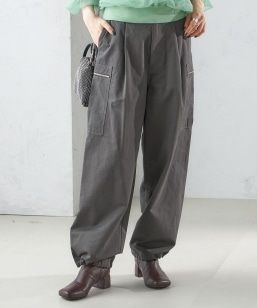 手洗い可能〉裾 ドロスト カーゴ パンツ 2｜ SHIPS 公式サイト