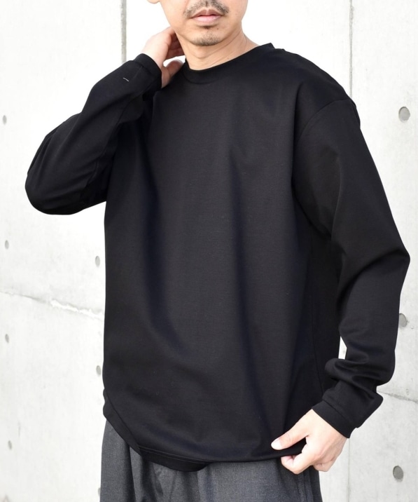 SHIPS any: スムースコットン クルーネック Tシャツ (ロンT)◇｜ SHIPS