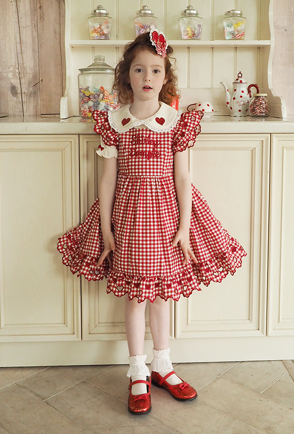 ♡そごう西武限定 “ハートスカラップギンガムワンピース” 発売