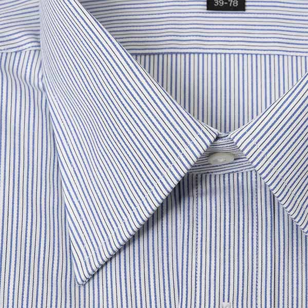 ワイシャツ ストライプ ブルー LANVIN｜CHOYA SHIRT（チョーヤシャツ