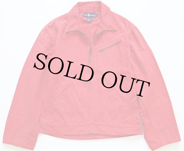 90s ラルフローレン コットン ワークジャケット 赤 S - Sixpacjoe Web Shop