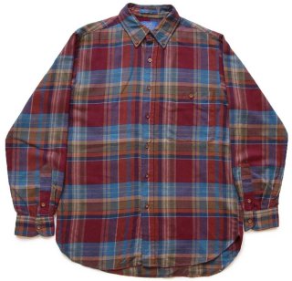 70s USA製 PENDLETONペンドルトン ショールカラー ウールニット ジップ