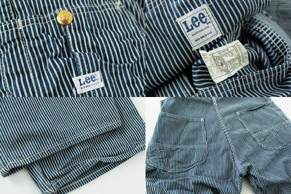 60s USA製 Leeリー ヒッコリー オーバーオール - Sixpacjoe Web Shop