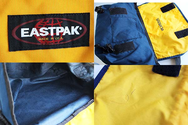 90s EASTPAK メッセンジャー ショルダー バッグ usa製 90s USA製