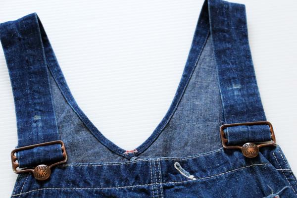 50s USA製 PENNEY'S PAYDAY インディゴ デニム オーバーオール