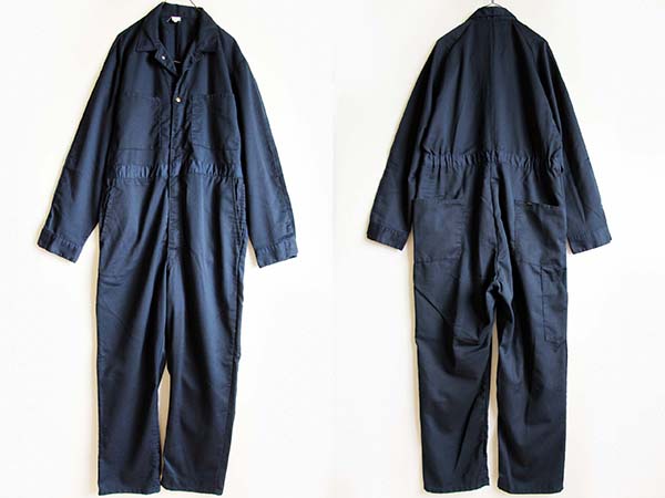 70s Leeリー ピケ オールインワン 紺☆つなぎ B - Sixpacjoe Web Shop