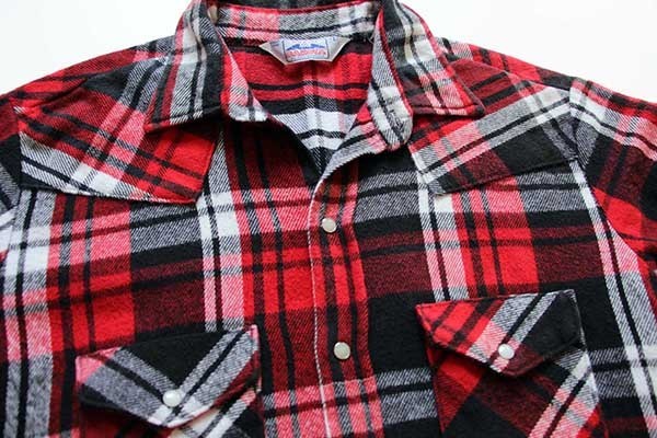 80s USA製 DAKOTA FIVE BROTHERファイブブラザー チェック コットン