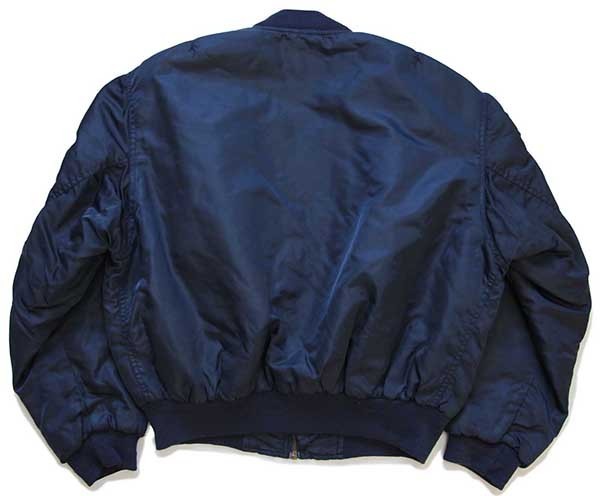 90s イタリア製 Levi'sリーバイス MA-1タイプ ロゴ刺繍 ナイロン