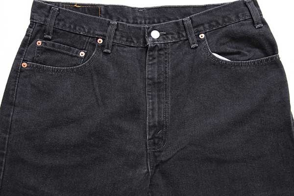 00s カナダ製 Levi'sリーバイス 505 ブラック デニムパンツ w36 L32