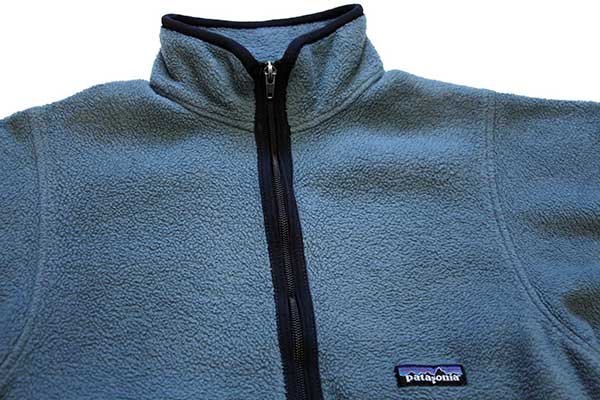 00s メキシコ製 patagoniaパタゴニア マースピアル ハーフジップ プル