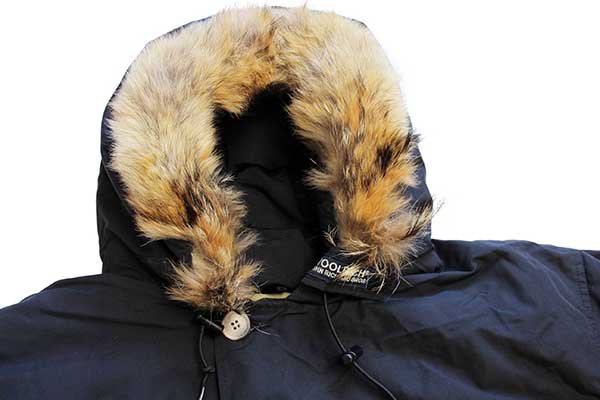 90s USA製 Woolrichウールリッチ コヨーテファー アークティック
